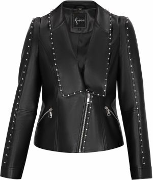 faina Prechodná bunda 'Fashion Look'  čierna