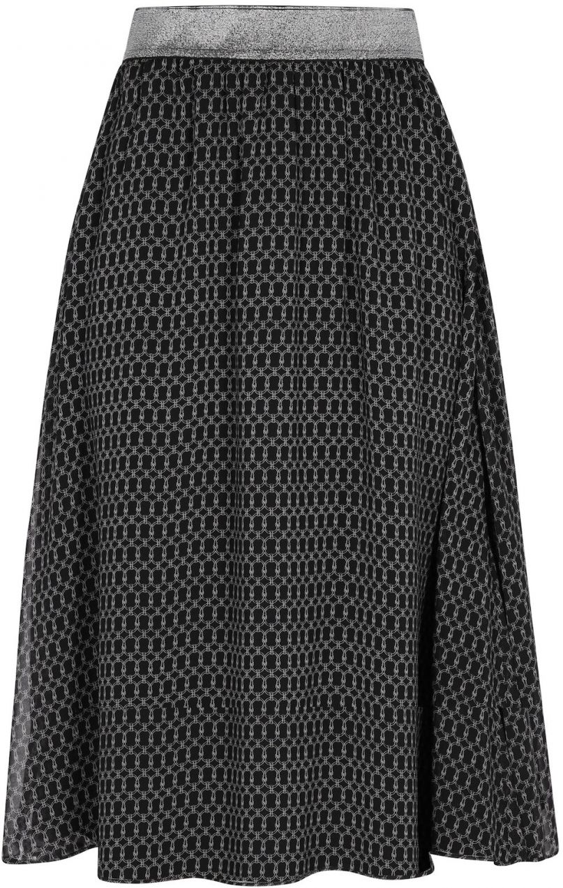 DreiMaster Klassik Sukňa 'Classic Look'  sivá / čierna