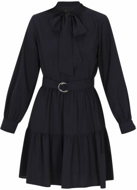 DreiMaster Klassik Košeľové šaty 'Classic Look'  námornícka modrá
