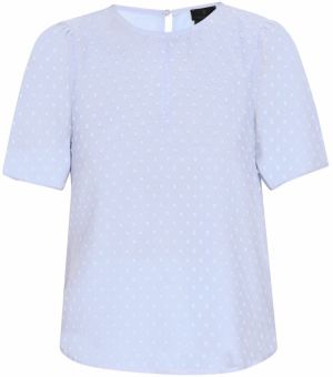 DreiMaster Klassik Blúzka 'Classic Look'  svetlomodrá
