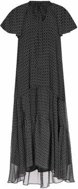 DreiMaster Klassik Šaty 'Classic Look'  čierna / biela