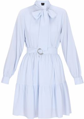 DreiMaster Klassik Košeľové šaty 'Classic Look'  svetlomodrá