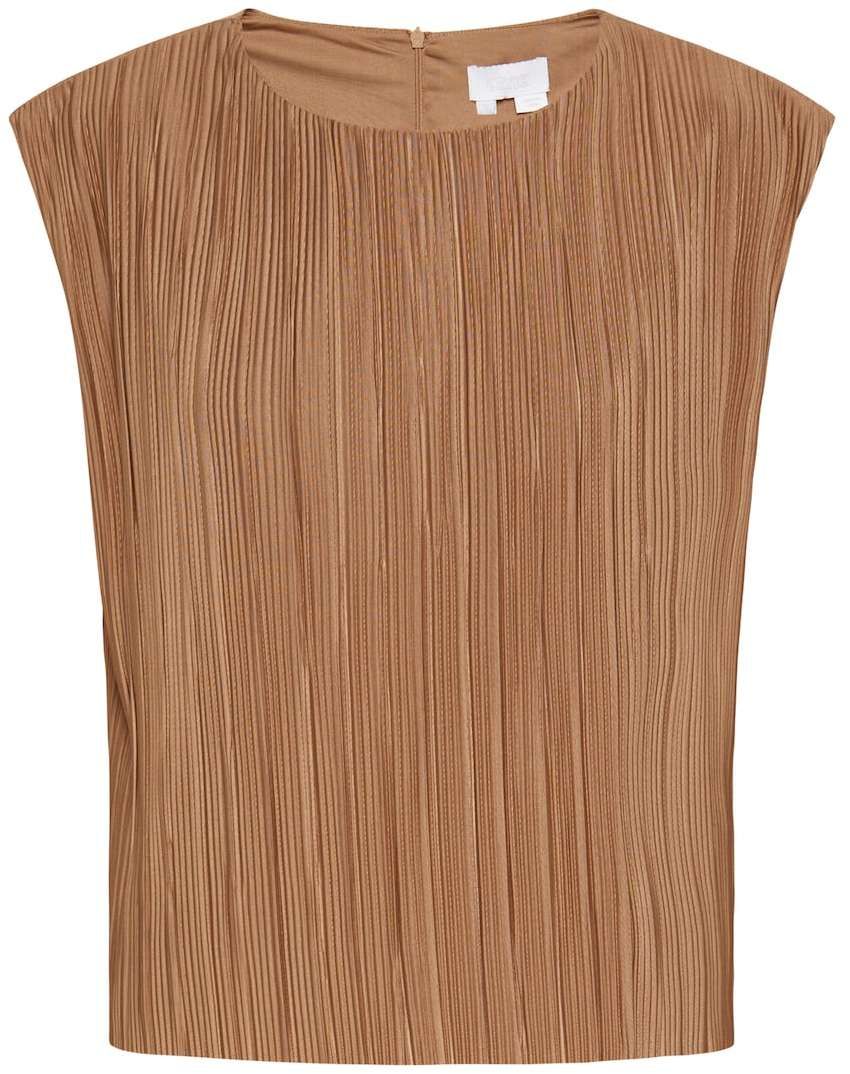 usha WHITE LABEL Blúzka 'Everyday Fashion'  farba ťavej srsti