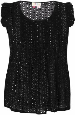 IZIA Top 'Boho'  čierna