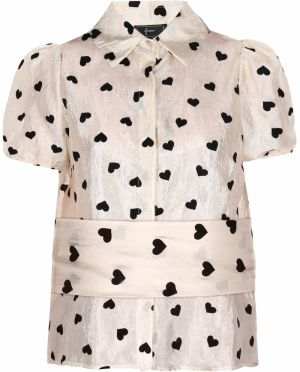 faina Blúzka 'Fashion Look'  krémová / čierna