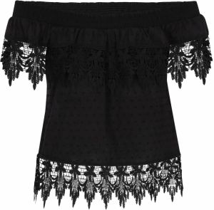 IZIA Blúzka 'Boho'  čierna