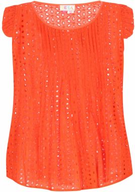IZIA Top 'Boho'  tmavooranžová