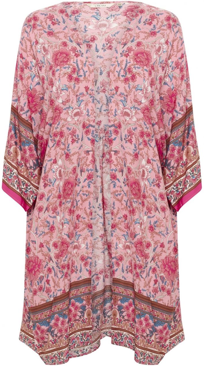 Cream Kimono 'CRFippe'  zafírová / hnedá / ružová / purpurová
