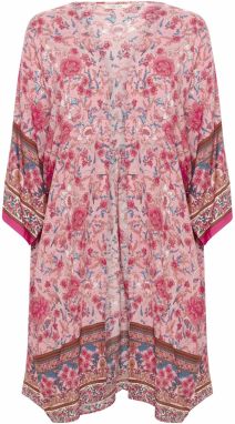 Cream Kimono 'CRFippe'  zafírová / hnedá / ružová / purpurová