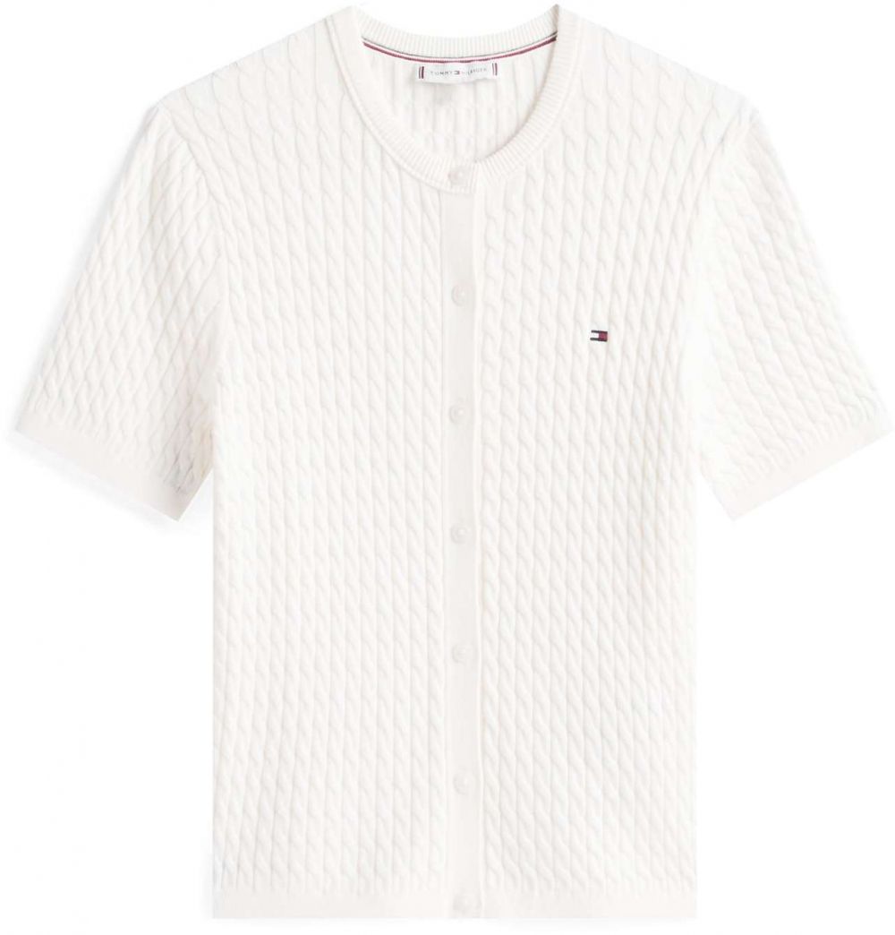TOMMY HILFIGER Kardigán  biela
