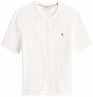 TOMMY HILFIGER Kardigán  biela