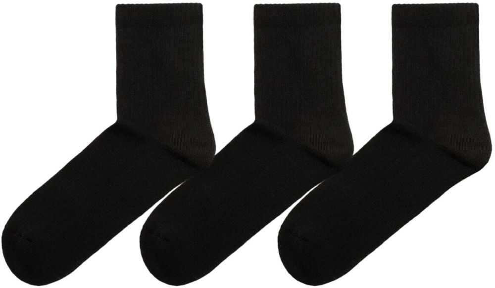 Bershka Ponožky  čierna