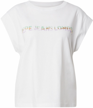 Pepe Jeans Tričko 'Aurore'  svetlozelená / fialová / biela