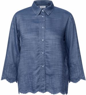 CECIL Blúzka  modrá denim
