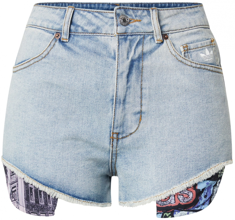 ADIDAS ORIGINALS Džínsy 'Adidas x Jeremy Scott'  modrá denim