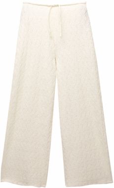 Pull&Bear Nohavice  nebielená