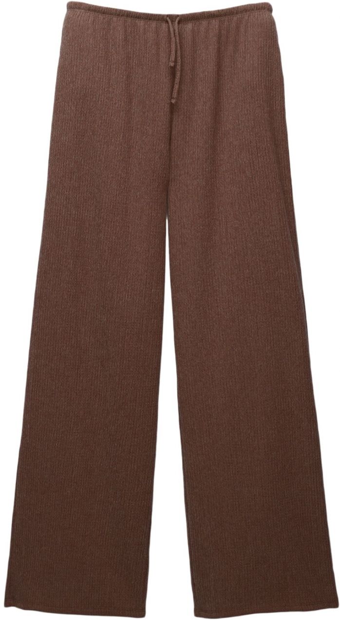 Pull&Bear Nohavice  tmavohnedá