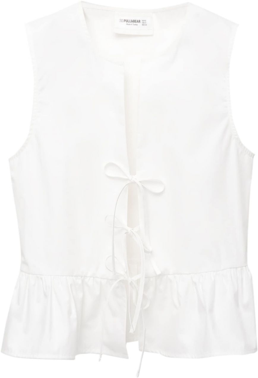 Pull&Bear Blúzka  biela