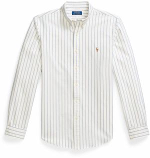 Polo Ralph Lauren Košeľa  modrá / biela