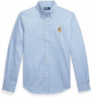 Polo Ralph Lauren Košeľa  modrá / biela