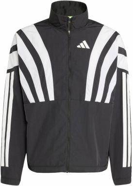 ADIDAS PERFORMANCE Športová bunda 'ADIZERO'  čierna / biela
