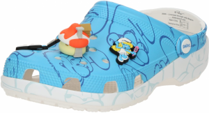 Crocs Dreváky 'Smurfs Classic'  modrá / nebesky modrá / oranžová