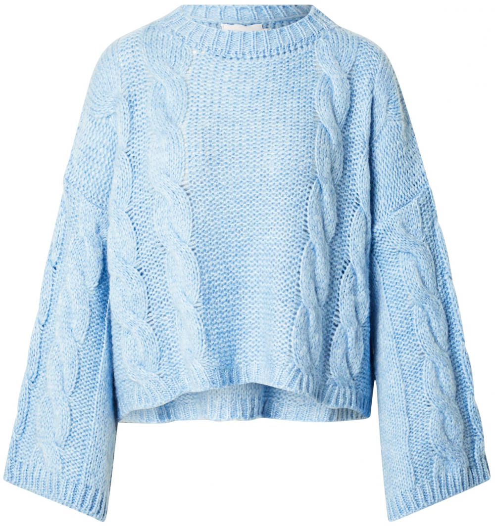 Noella Oversize sveter 'Lyza'  svetlomodrá