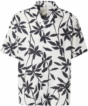 Calvin Klein Košeľa  čierna / biela