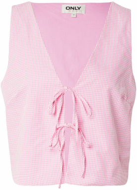 ONLY Blúzka 'ONLFILUCCA'  svetloružová / biela