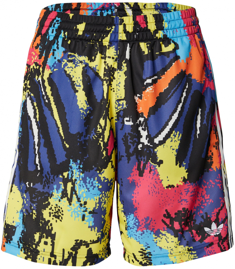 ADIDAS ORIGINALS Nohavice 'ARCHIVE'  námornícka modrá / azúrová / žltá / čierna