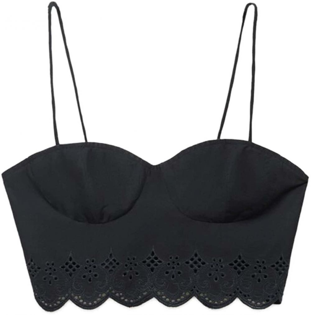 MANGO Top 'LUISA'  čierna
