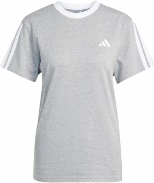 ADIDAS SPORTSWEAR Funkčné tričko  sivá melírovaná / biela