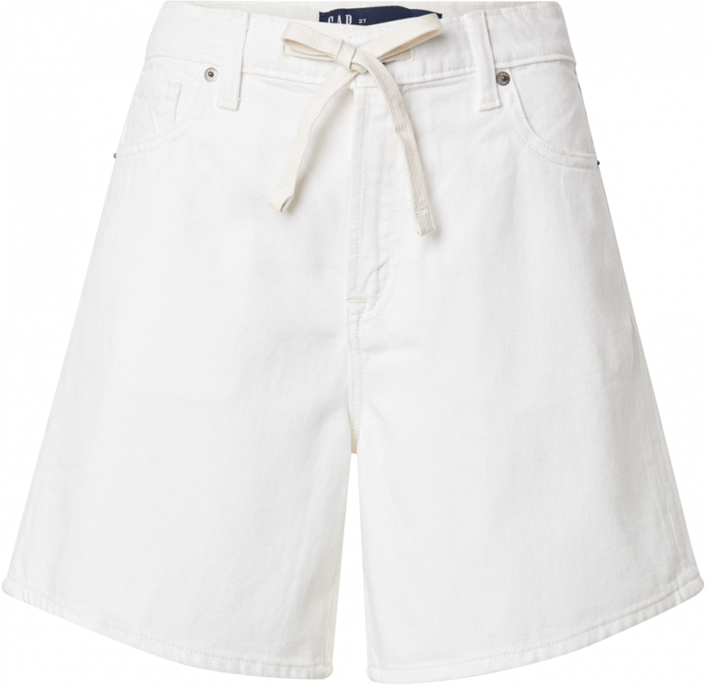GAP Džínsy  biely denim