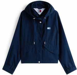 Tommy Jeans Prechodná bunda  námornícka modrá