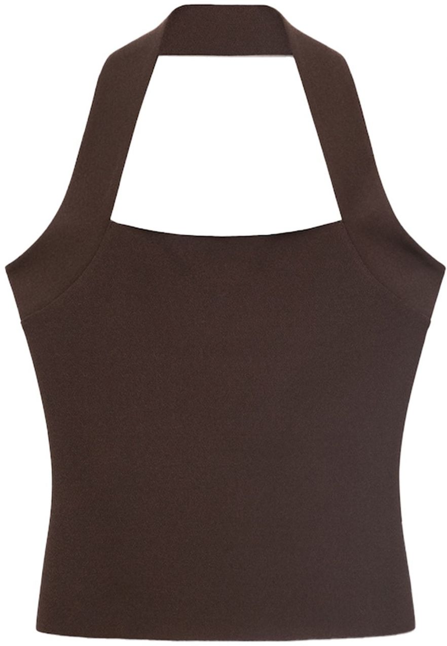 MANGO Top 'BRIGITTE'  hnedá