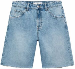 MANGO Džínsy 'ANNE'  modrá denim