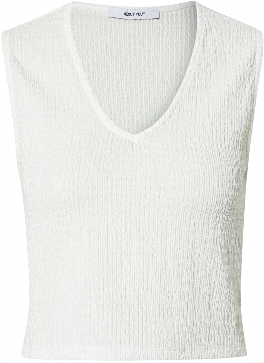 ABOUT YOU Top 'Fleur'  biela
