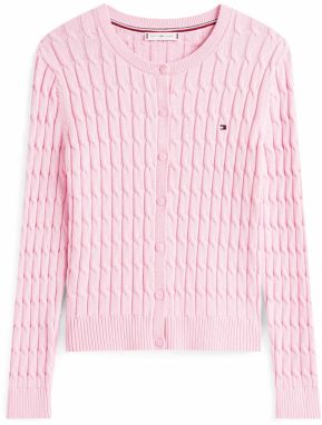 TOMMY HILFIGER Kardigán  svetloružová