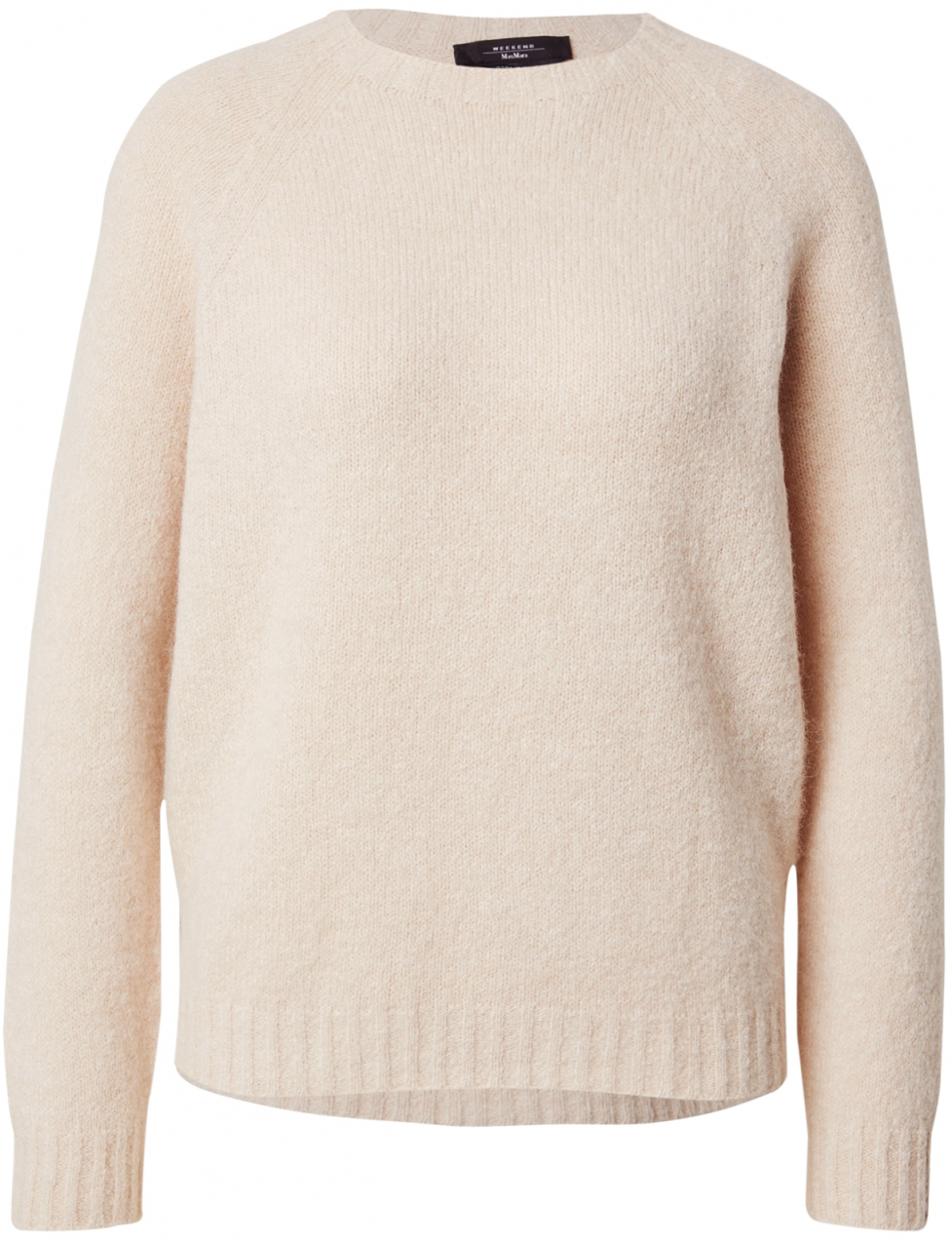 Weekend Max Mara Sveter 'GHIACCI'  biela ako vlna