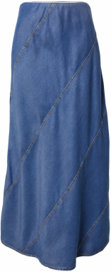 Munthe Sukňa 'PARSON'  modrá denim