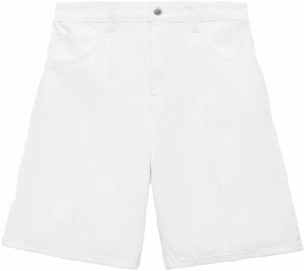 MANGO Džínsy 'CAMILLA'  biely denim