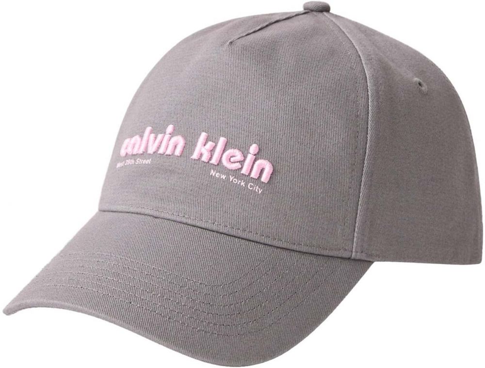 Calvin Klein Jeans Čiapka  sivá / ružová