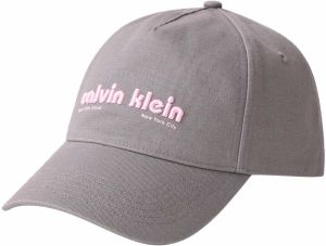 Calvin Klein Jeans Čiapka  sivá / ružová