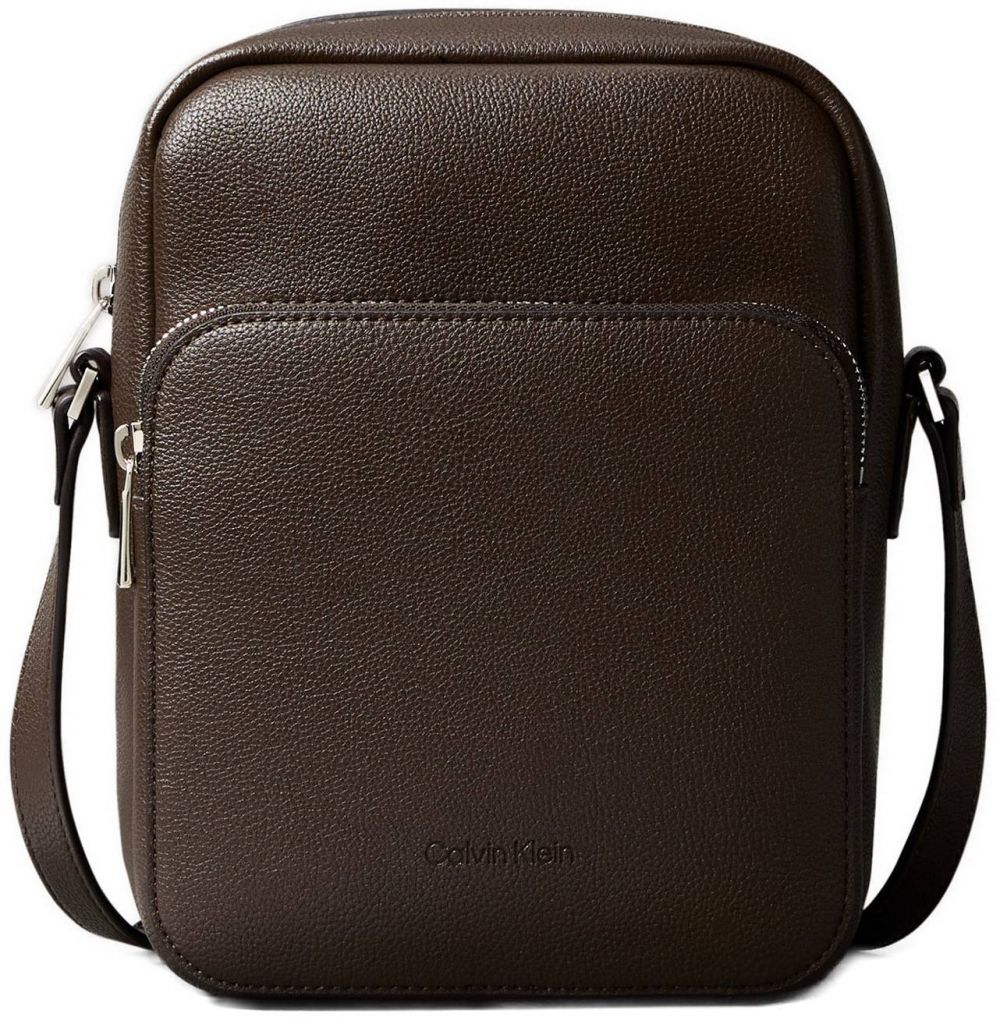 Calvin Klein Taška cez rameno  tmavohnedá