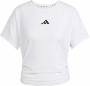 ADIDAS PERFORMANCE Funkčné tričko 'Power'  čierna / biela