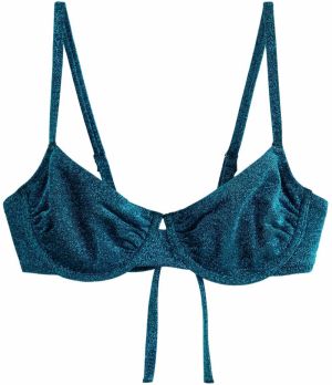 Lindex Bikinový top 'Senna'  modrozelená