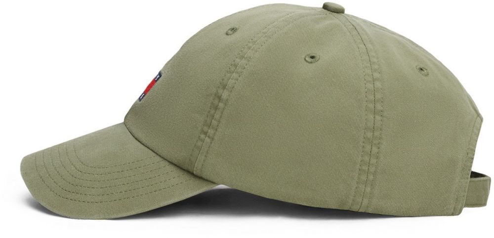 Tommy Jeans Čiapka 'HERITAGE'  zelená / červená / biela