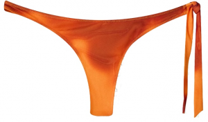 Bershka Bikinové nohavičky  oranžová / homárová / červená