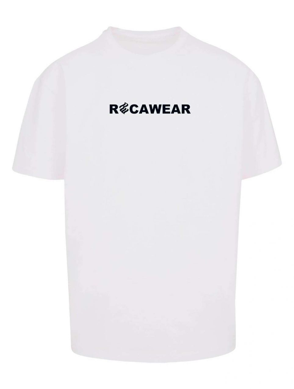 ROCAWEAR Tričko 'Zoe'  čierna / biela
