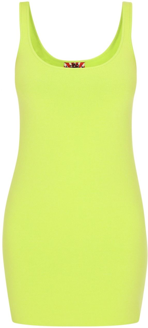 MYMO Pletené šaty 'Fashion Look'  limetová